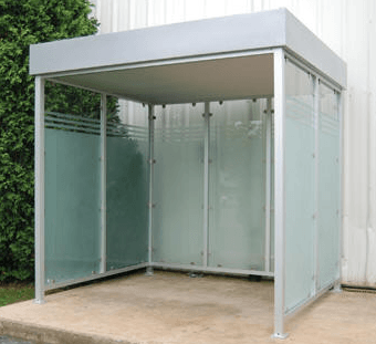 Smoking Shelter Bus Stop