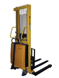 Stacker with Powered Lift
