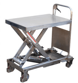 Stainless Steel Hydraulic Elevating Carts