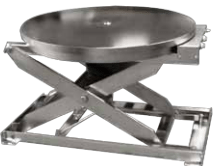 Stainless Steel Pneumatic Scissor Lift Table