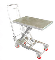 Stainless Steel Scissor Carts