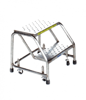 Stainless Steel Spring Loaded Caster Ladders
