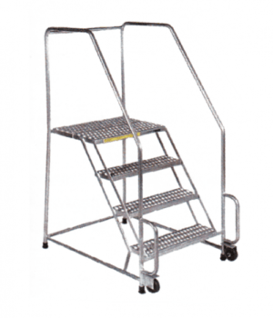 Stainless Steel Tilt & Roll Ladders