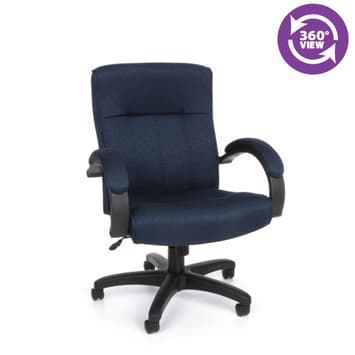 Stature Series Upholstered Executive Mid-Back Conference Chair