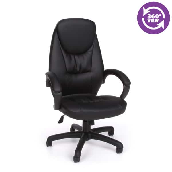 Stimulus Series Leatherette Executive High-Back Chair