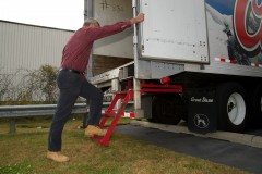 Truck Slide Away Steps