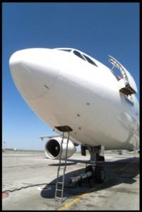 airplane stairs and ladders