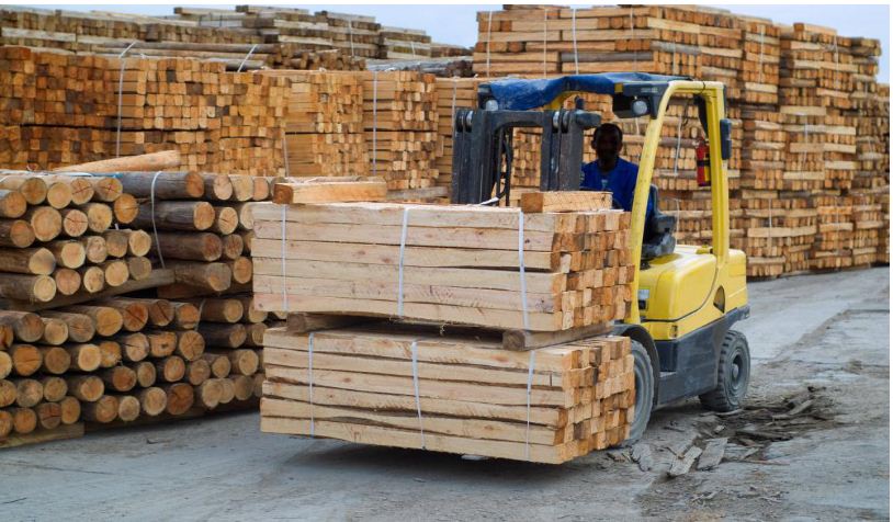 fork-lift-truck-in-wood