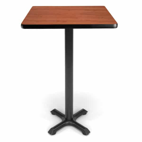 24 Square X Style Base Cafe Table