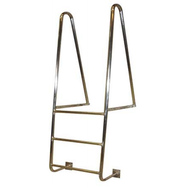 4 Step Fixed Walk Thru Ladder - WLA4WT