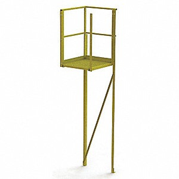 92in Perforated Crossover Turn Platform - UCT04242