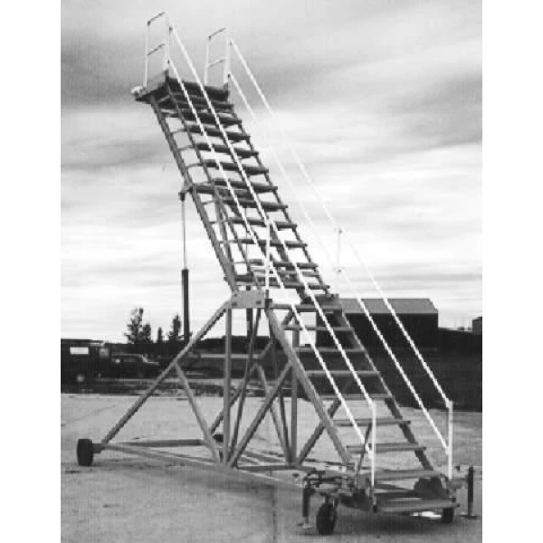 B7 Maintenance Platform NSN 1730-01-009-0446 with adjustable height and non-slip surfaces designed for safe and efficient aircraft maintenance