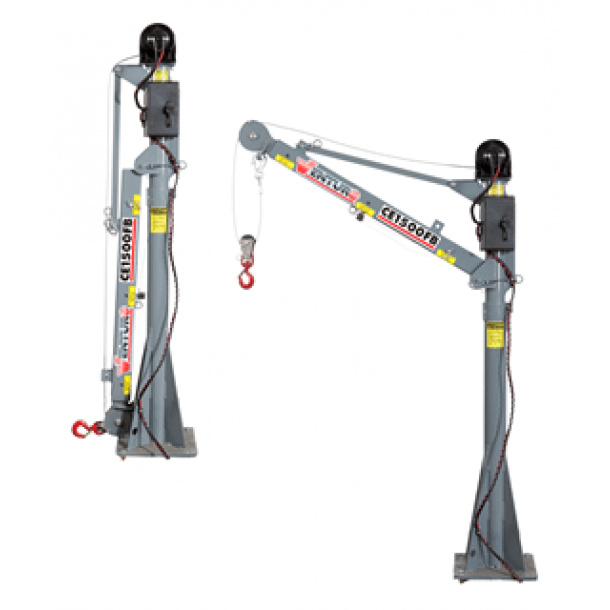 CE1500FB TruckMounted Electric Mast Crane 1500lbs Lifting Capacity