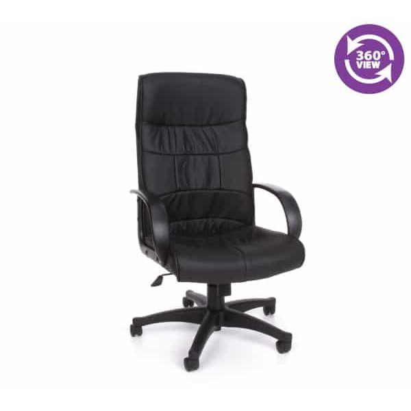 Encore Series Leatherette High-Back Chair
