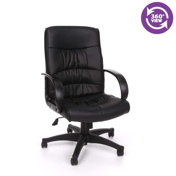 Encore Series Leatherette Mid-Back Chair