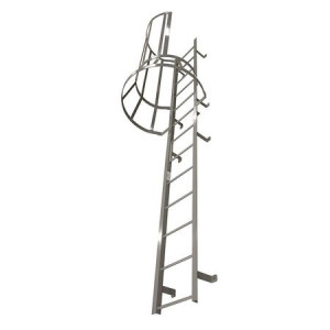 Fixed Ladder With Safety Cage - M19SC L9 C1