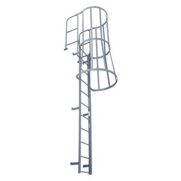Fixed Ladder with Safety Cage - F11WC C1