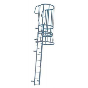 Fixed Ladder with Safety Cage - M13WC C1