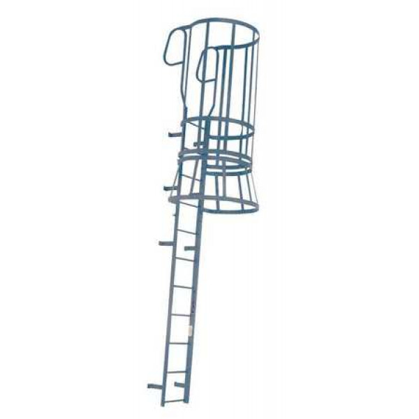 Fixed Ladder with Safety Cage - M17WC C1