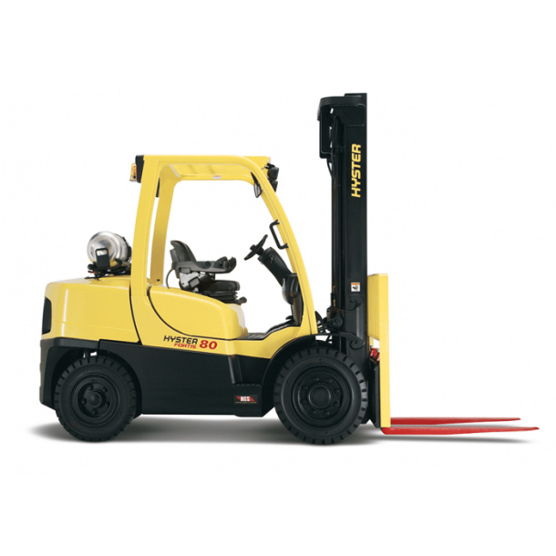 H80120FT Pneumatic Tire Lift Truck Industrial Man Lifts