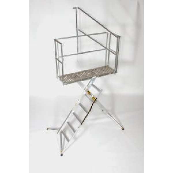 Industrial Work Stand 6 Step 18 inch Platform