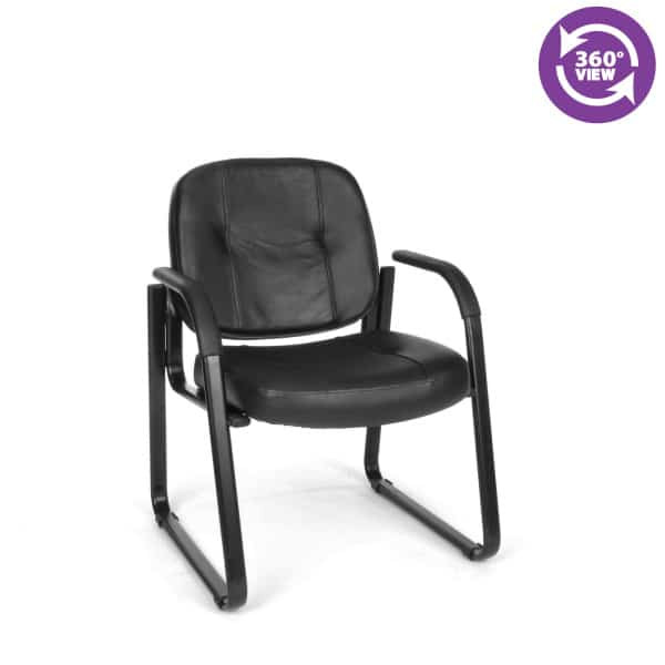 Leather Guest/Reception Chair