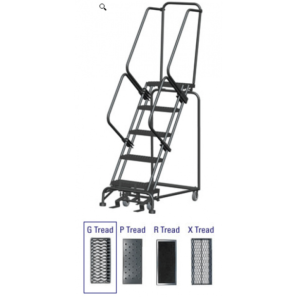 M2000 Rolling Safety Ladder Industrial Man Lifts