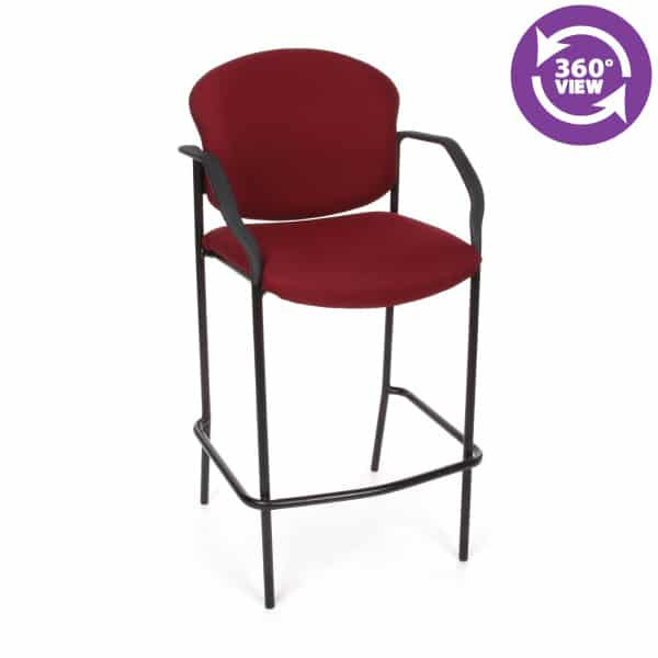 Manor Series Cafe Height Chair with Arms