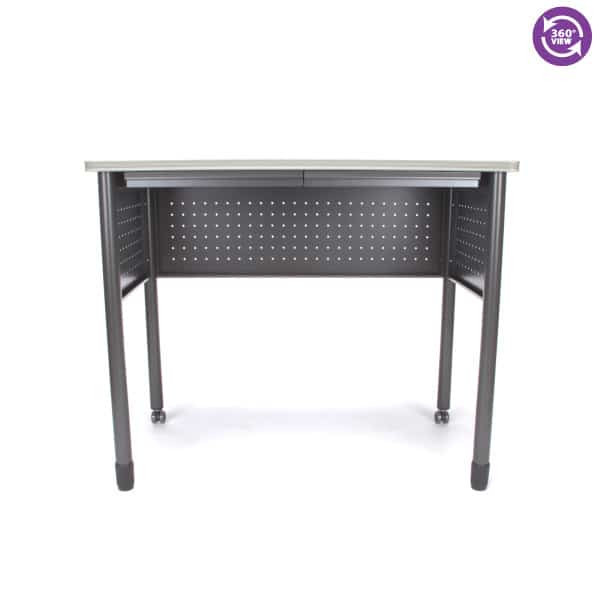 Mesa Series Standing Height Training Table/Desk with Drawers 27.75 by 47.25