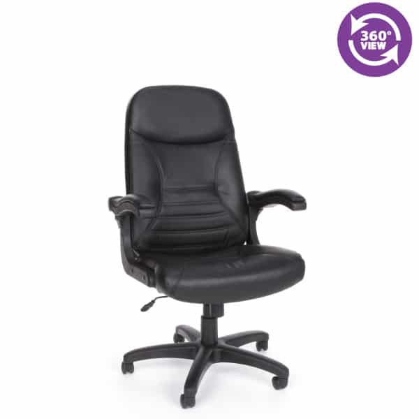 MobileArm Leather Executive/Conference Chair