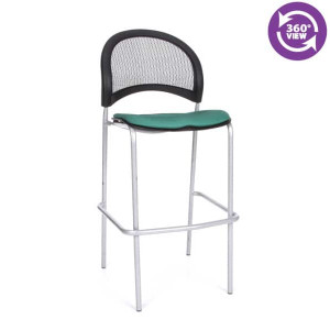Moon Cafe Height Silver Chair