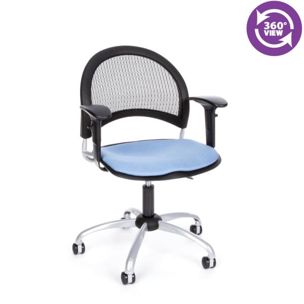 Moon Swivel Chair with Arms