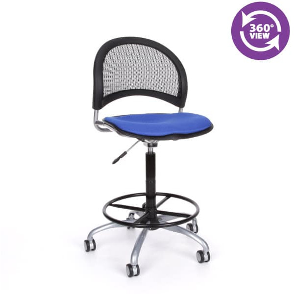 Moon Swivel Chair with Drafting Kit