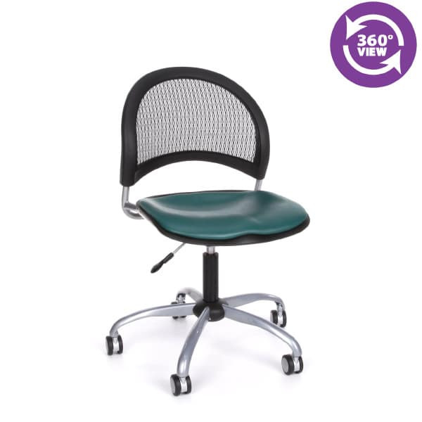 Moon Swivel Vinyl Chair