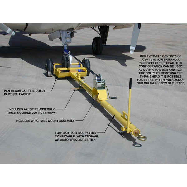 North American Sabreliner Multi-Link Towbar TY-TB75