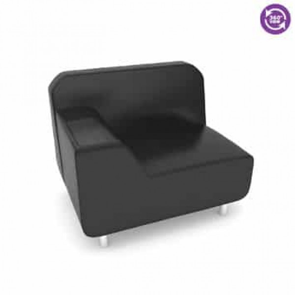 Serenity Series Right Arm Lounge Chair