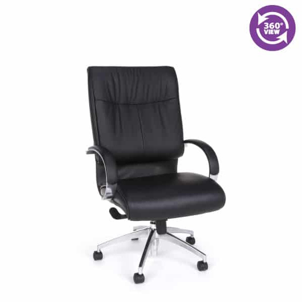 Sharp Series Leather Executive High-Back Chair