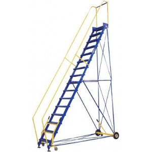 Steel Rolling Warehouse Ladders