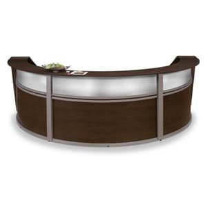 Triple-Unit Marque Plexi-Reception Station