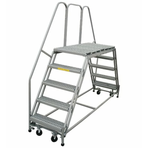 Double Entry Work Platform Ladder